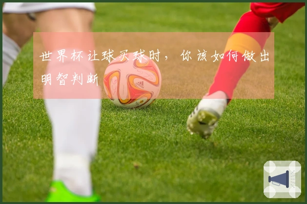 世界杯让球买球时，你该如何做出明智判断