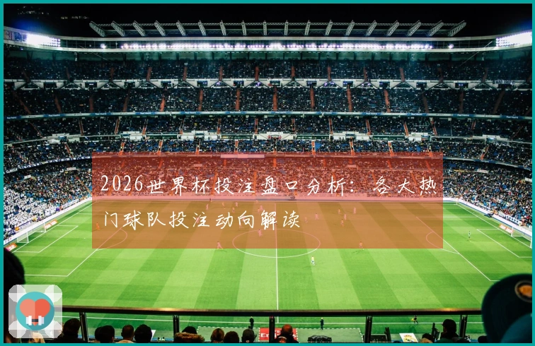 2026世界杯投注盘口分析：各大热门球队投注动向解读