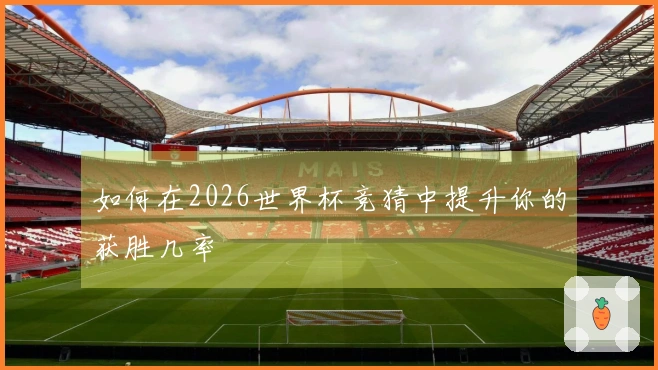 如何在2026世界杯竞猜中提升你的获胜几率